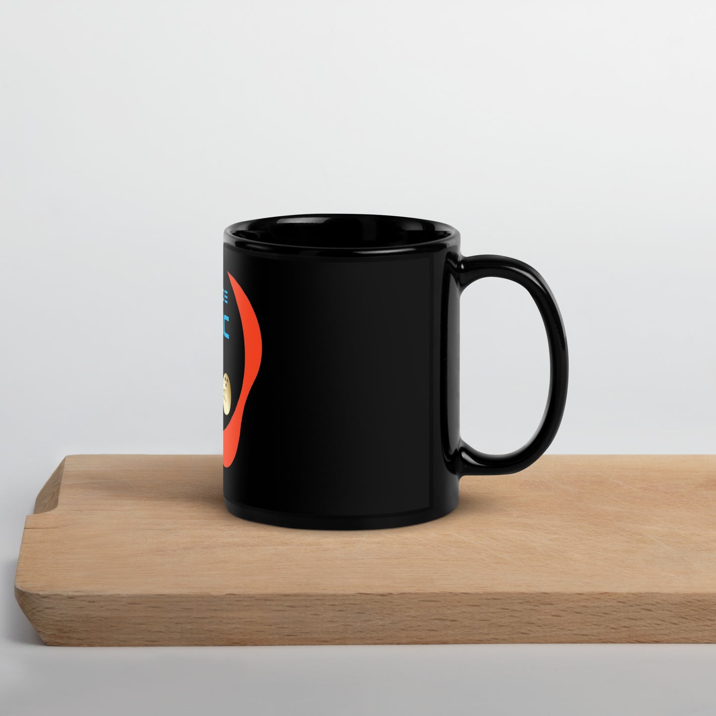 Black Glossy Mug