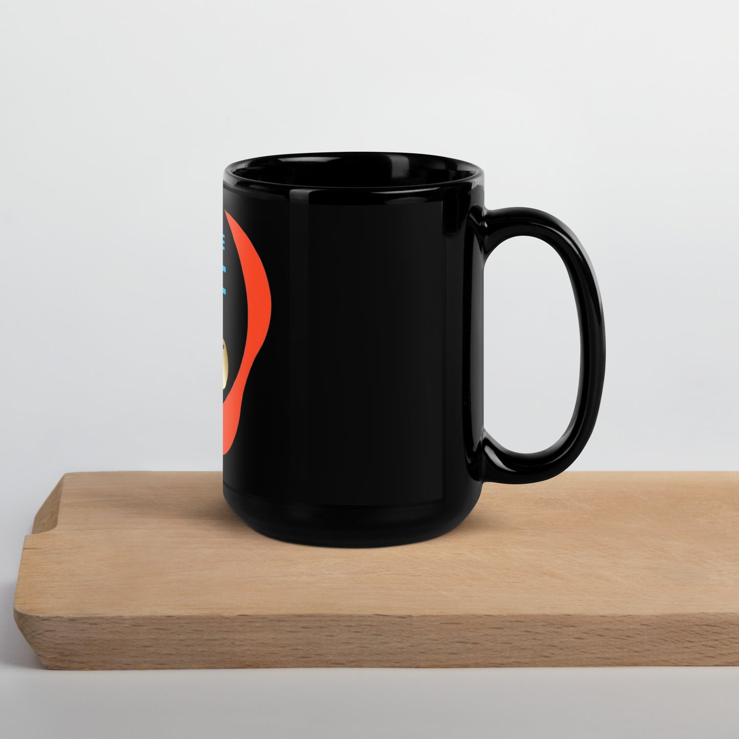 Black Glossy Mug